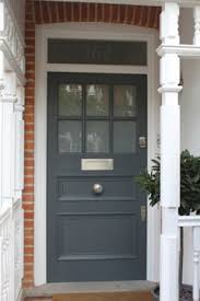 Bespoke wooden doors installed in london. 1930 S Front Door Colour Houzz Uk