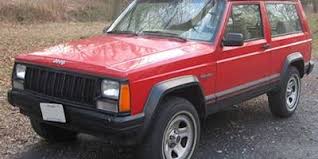Image result for Flame Red 2000 Jeep