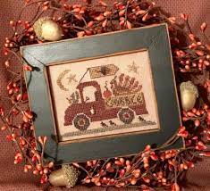 97w x 58h stitches 14 count, 17.60w x 10.52h cm (6.92''x 4.14'') 16 count. Thanksgiving Cross Stitch Patterns Thanksgiving Holiday Crafts