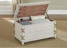 Enjoy free shipping and discounts on select get inspired with our curated ideas for products and find the perfect item for every room in your home. Liberty Furniture Dockside Ii Coastal Storage Trunk With Rope Accents Royal Furniture Cedar Chests Trunks