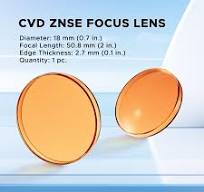 OMTech Lente de enfoque de menisco de 0.709 in, lente focal de grabador  láser de CO2 CVD ZnSe con longitud focal de 2.000 in (2 pulgadas), lente ...