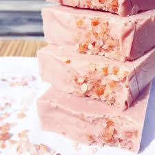 Peppermint Pink Himalayan Salt Bars Coconut Oil Bars Loaded With Scrubby Pink Himalayan Salt For An Invigorating And Himalayan Soap Pink Soap Coconut Oil Bar