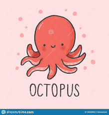 Maybe you would like to learn more about one of these? Illustration About Cute Octopus Hand Drawn Cartoon Animal Character Hand Drawing Cartoon Cartoon Drawings Of Animals Cute Cartoon Drawings Cartoon Drawings