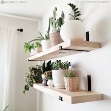 Floating Shelf Brackets Modern Farmhouse Kitchen Shelves Etsy In 2020 Shelf Brackets Modern Shelf Decor Bedroom Steel Shelf Brackets