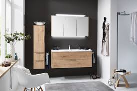Sestave omarica za umivalnik, umivalnik in ogledalo/ogledalna omarica najdete v širinah 50 cm, 60 cm, 70 cm, 80 cm, 90 cm, 110 cm, 120 cm, 140 cm, 160 cm, 180 cm, tako. Puris D Light Badmobel Set 123 2 Cm Breit Einzelwaschtisch Set 1 Gunstig Kaufen Mobel Universum