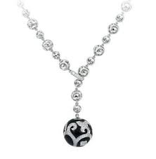 Belle Etoile Royale Ball Black Necklace Also Comes In Red White And Navy Blue Diamond Engagement Rings Black Necklace Loose Diamonds