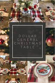Dollar General Christmas Table Christmas Table Decorations Christmas Table Christmas Table Centerpieces