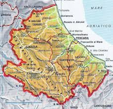 Italia cartina con particolare regione marche e ascoli piceno. The Stunning Colours Of Abruzzo Italy Map Abruzzo Map