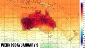 The Week Ahead Australia Facing 50 Degrees C First Animation Heatwave Animation
