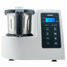 Potente cuchilla en acero inoxidable para conseguir texturas jarra graduada de 1.7 litros de capacidad, libre de bpa,cesta para cocción al vapor y cestillo que permite trabajar en dos niveles; H Koenig Hkm1028 Robot De Cocina Funcion Turbo Y Cocina Al Vapor Acero Inoxid Eur 459 00 Picclick Fr