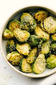 But with the air fryer, you can get food pretty crispy if you stay around 375f or even 350f. Air Fryer Crispy Parmesan Brussels Sprouts Recipe The Recipe Critic