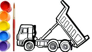 Pada halaman mewarnai gambar ini kamu bisa mendownload gambar mewarnai mobil truk yang membawa pasir sebagai muatan nya dan sedang diturunkan ditempat pembeli. Cara Menggambar Dan Mewarnai Mobil Box Mainan 2 Dump Truck Belajar Menggambar Untuk Anak Youtube