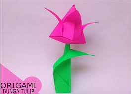 Origami yang pertama adalah origami bunga sederhana. Moemoy Situs Belajar Kerajinan 2d Dan 3d