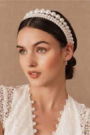 Nueve Headband Set From Bhldn Headband Hairstyles Bridal Hair Accessories Beautiful Wedding Hair