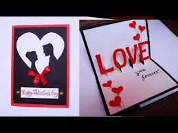 Between all the cutting and sometimes asymmetric folding, my pop up card ends up looking like a total mess. Valentine Day Pop Up Card Love Pop Up Card How To Make Valentine Day Pop Up Card Youtube Greeting Cards Diy Valentine Love Cards