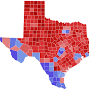 Ted Cruz 2018 election results from en.wikipedia.org