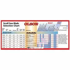 Olson Saw Company Ct62500 5in 16tpi Crown Tooth Scroll Saw Blade