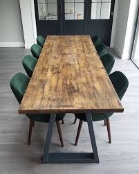 Loving These Emerald Green Dining Chairs Supplied By The Client In Howth Dublin We Think Th Green Dining Chairs Contemporary Dining Table Dining Table Chairs