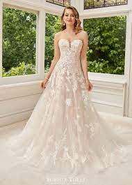 Romantic Floral A Line Wedding Gown Sophia Tolli Sophia Tolli Wedding Dresses Modern Bridal Gowns Trumpet Wedding Gown Lace