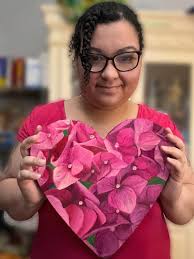 Finally found a good use for this cute little heart canvas from the dollar  store!! I really only doodle so I'm quite smitten with how cute it turned  out! Medium: #AcrylicPaint and #