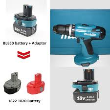 Is it possible to charge lithium battery with bms by nicd/nimh charger? Adapter Converter For Makita 18v Bl18 Li Ion Battery To Makita 18v Ni Cd Ni Mh Ebay