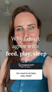 As you can see I’m not a fan of feed, play, sleep 😂, What are your  thoughts? Let me know below ⬇️🧡, #ibclc #lactationconsultant  #holisticsleep #nofeedplaysleep #feedplaysleep