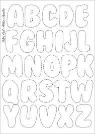 Os moldes de letras são lindos para decoração. Letras Stencil Alfabeto Modelli Di Alfabeto Arte Di Bambino