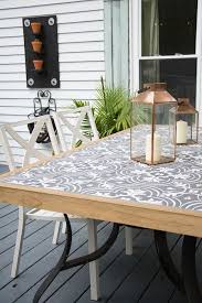 Diy Tile Tabletop Tile Patio Table Patio Table Tile Tables