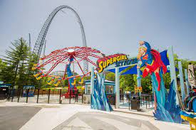 SUPERGIRL Sky Flyer - Six Flags St Louis
