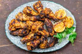 Olive oil is a great carrier of flavor and it will also help the wings gain that beautiful char all over. Grilled Chicken Wings Crispy Flavor Packed L The Mediterranean Dish