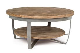 Dimensions pour une table d'appoint : Table Basse Bois Metal Costale Hellin