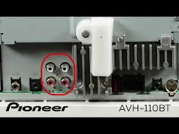 The factory receiver, do not use the pioneer receiver unless it is connected to and displays the same view as the factory backup. How To Pioneer Avh 110bt Backup Camera Setup Youtube