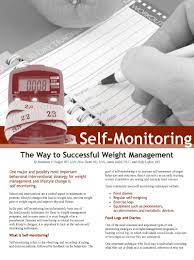 An example of a behavior modification technique for weight control is to keep a record of your eating habits. Self Monitoring The Way To Successful Weight Management Obesity Action Coalition