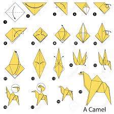 Stock vector these pictures of this page are about:how to draw a camel step by step. Step By Step Instructions How To Make Origami A Camel Royalty Free Cliparts Vectors And Stock Illustration Image 75543076