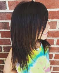 Coupe de cheveux en v. Votre Coupe De Cheveux Fille En 2021 75 Coupes Mignones