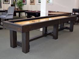 Olhausen Breckenridge Shuffleboard Table Shuffleboard Table Basement Decor Home