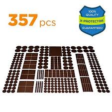 X Protector Premium Huge Pack Felt Furniture Pads 357 Pcs Huge Quantity Of Felt Pads For Furniture Feet With Felt Furniture Pads Furniture Pads Furniture Feet