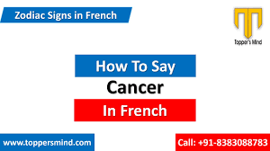 All we say is, keep calm. Cancer In French Translation And Pronunciation Of Cancer Zodiac Sign In French Youtube
