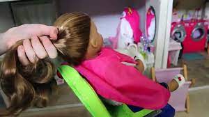 I've got a simple and easy way to untangle american girl doll one of the reasons i was not overly excited about adding american girl dolls into our home is because of how crazy the dolls hair can get! 4 Spring Hairstyles For American Girl Dolls Video Dailymotion