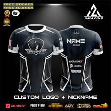 Pakai beberapa aplikasi desain baju keren ini di pc dan android seperti berikut. Kaos Jersey Gaming Esport Custom Squad Mobile Legend Pubg Free Fire Shopee Indonesia