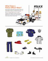 Community Helpers Police Officer Worksheet Education Com Community Helpers Preschool Social Studies Social Studies Worksheets