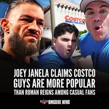 Do you believe that the Costco Guys really outshine #RomanReigns in  popularity?  https://www.ringsidenews.com/2024/12/22/joey-janela-claims-costco-guys-are-more-popular-than-roman-reigns-among-casual-fans/