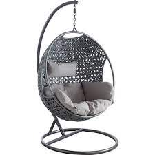 fauteuil oeuf en polyresine sur pied fauteuil oeuf chaise suspendue fauteuil suspendu jardin
