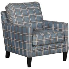 Create an inviting atmosphere with new living room chairs. Traemore Plaid Accent Chair 2740321 Ashley Furniture Afw Com
