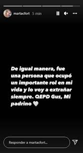 Martita Fort respondió una acusación y le apuntó a la familia de Gustavo  Martínez: Nunca lo dejamos solo