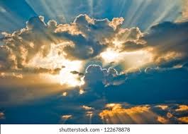 Beautiful Heavenly Landscape Sun Clouds Stock Photo 122678878 | Shutterstock