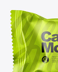 Download Metallic Candy Pack Mockup In Packaging Mockups On Yellow Images Object Mockups PSD Mockup Templates