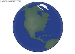 Astronaut drawing graphy illustration, holding earth astronaut, human child, child on earth, love, happy birthday vector images, world png. How To Draw The Earth Easy Drawing Art