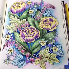 Pin On Adult Coloring Book Flowers And Butterflies