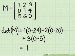 Inverse Of A 3 By 3 Matrix Pdf Slide Share